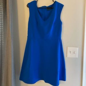 Royal blue cocktail dress